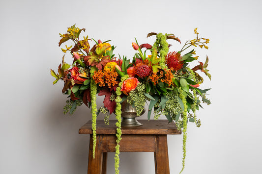 Bright and Colorful Thanksgiving Arrangement